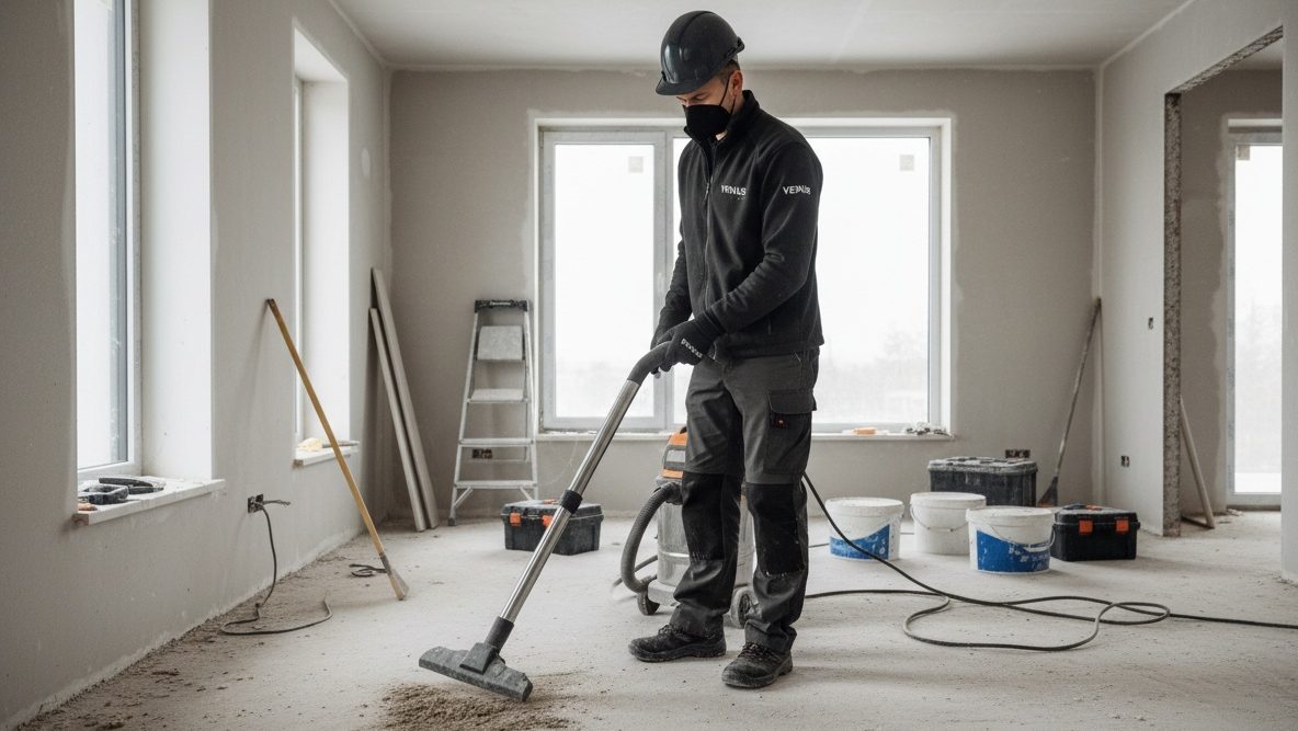 Fachgerechte Bauendreinigung durch die VENUS Gruppe im Innenbereich